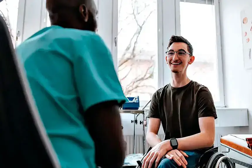 BALANCED APPROACH: Home visits should complement, not replace, telehealth – with in-person care still essential for many clinical needs.