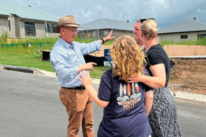 Shayne Neumann says this is a great new way for locals to buy their own home.