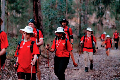 BUILDING AWARENESS: The program is designed to strengthen resilience and reconnect young people with the community.