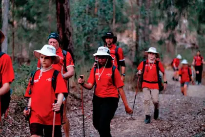 BUILDING AWARENESS: The program is designed to strengthen resilience and reconnect young people with the community.