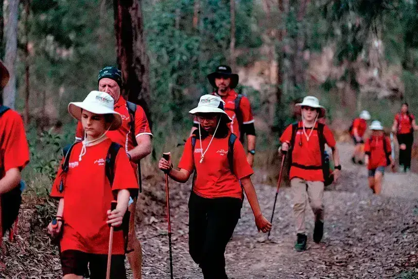 BUILDING AWARENESS: The program is designed to strengthen resilience and reconnect young people with the community.