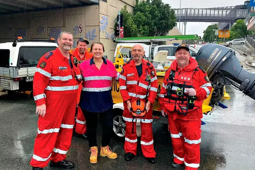 TEAM EFFORT: Mayor Teresa Harding has experience in leading Ipswich through major disasters.