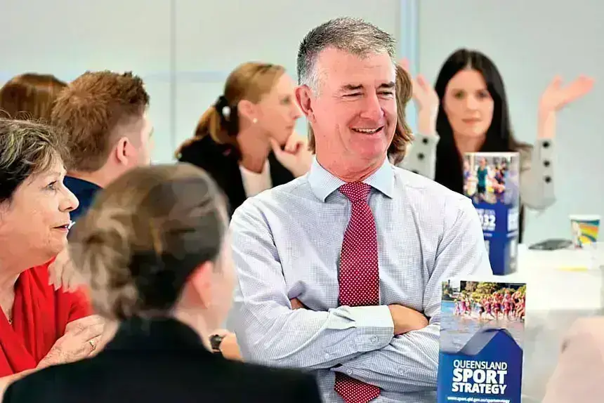 PROMISE DELIVERED: Minister Tim Mander made the announcement of the $200m investment into Queensland’s racing industry. PHOTO: (Facebook Tim Mander)