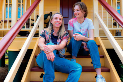 STARRING ROLES: Ruff & Ruby lead actors Jacy Lewis (Ruff) and Josephine Olton (Ruby).