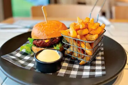 The Hot Honey Chicken Burger.