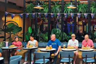 COOL IDEA : The cold pie challenge is one of the novelty eating competitions.