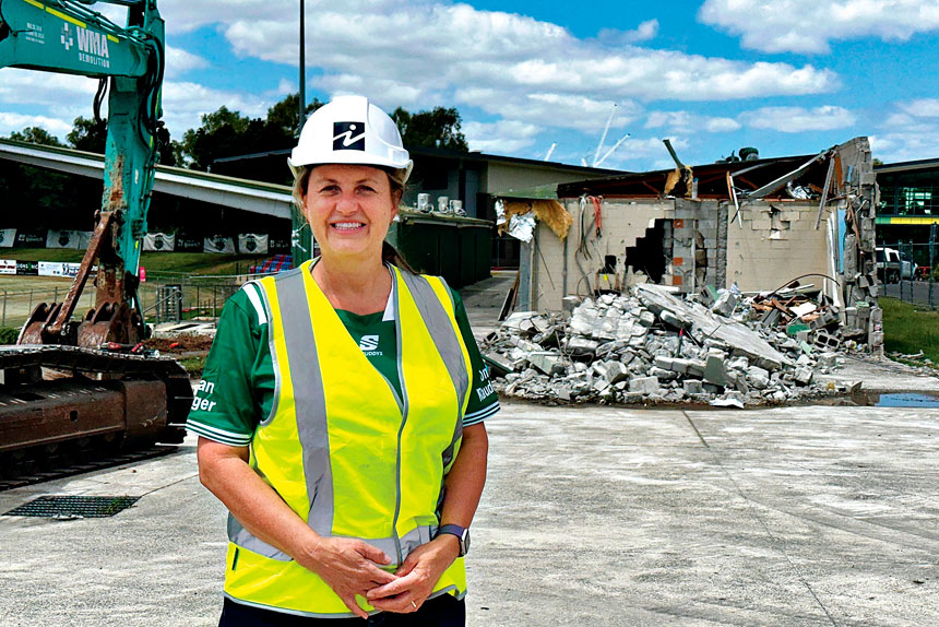 BIG CHANGES: Ipswich Mayor Teresa Harding says “watch this space”.