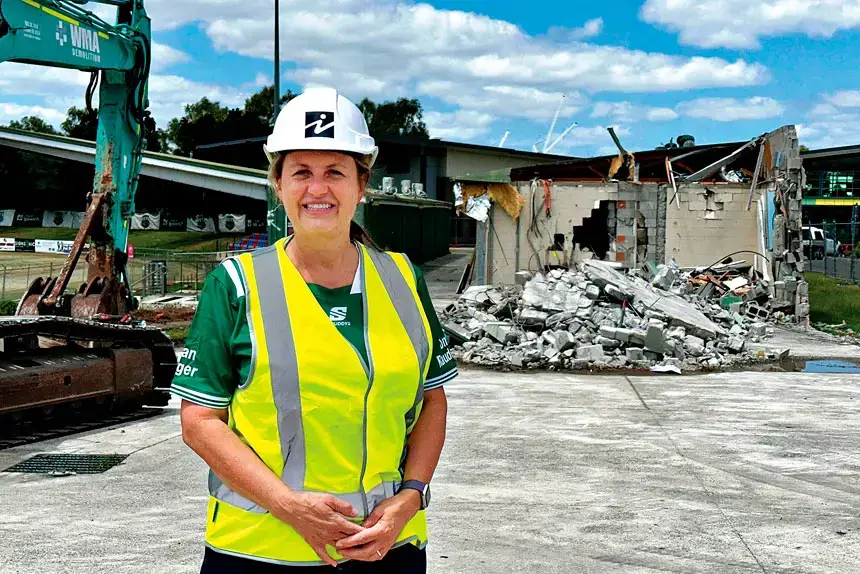 BIG CHANGES: Ipswich Mayor Teresa Harding says “watch this space”.