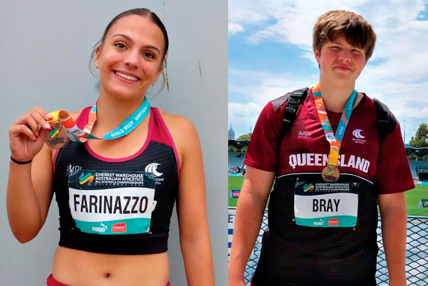 Addison Farinazzo and Jackson Bray.