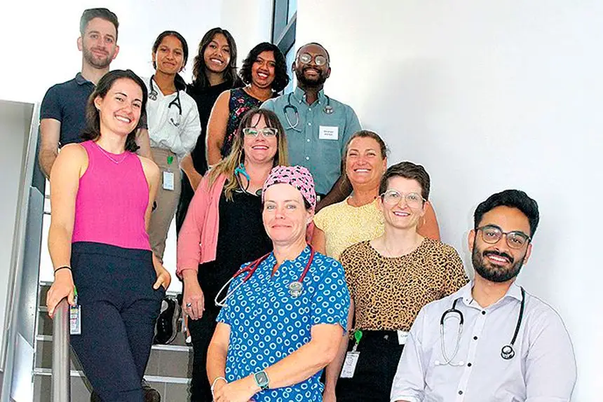 HEALTHY BOOST: First year graduate doctors have been assigned to local hospitals.