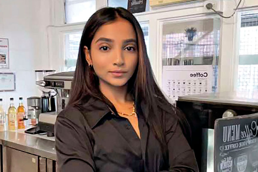 TOUGH TIMES: The Coffee Exchange Express owner Lorisha Reddy is familiar with the challenges facing small operators.