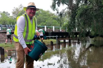 Jim Madden is delighted at the news of a sighting.