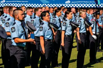 New police recruits are a boost to numbers.