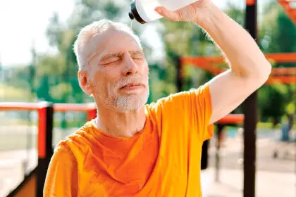 DANGER SIGNS: Heat is not just uncomfortable for older people – it can be dangerous.