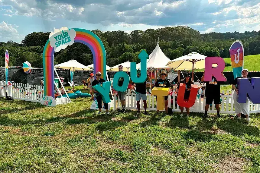 SPECIAL EFFECT: When done well, sensory spaces enhance festivals.