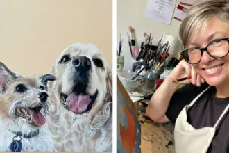 ARTIST AT WORK: Helen will be at Stony Creek Brewery once a month.