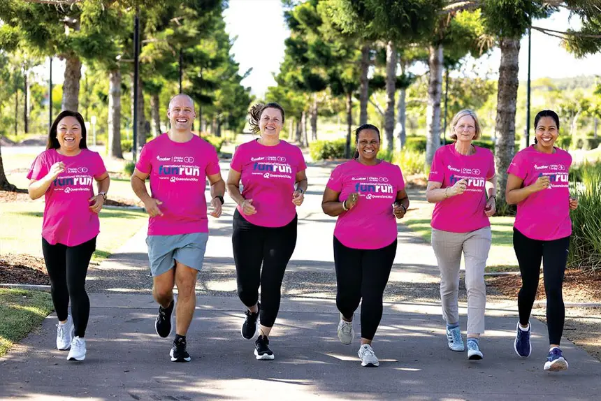 GREAT CAUSE: The Mater Chicks in Pink Fun Run raises vital funds and awareness for breast cancer.