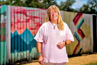 LOVING SUPPORT: Maggie Townsend has seen major growth in Carinity Our House.