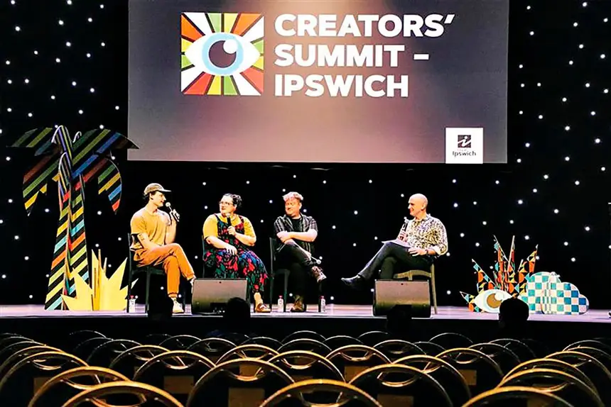 TALENT SHOWCASE: The Creators’ Summit brings the best of the Ipswich arts scene and creatives to the one stage.