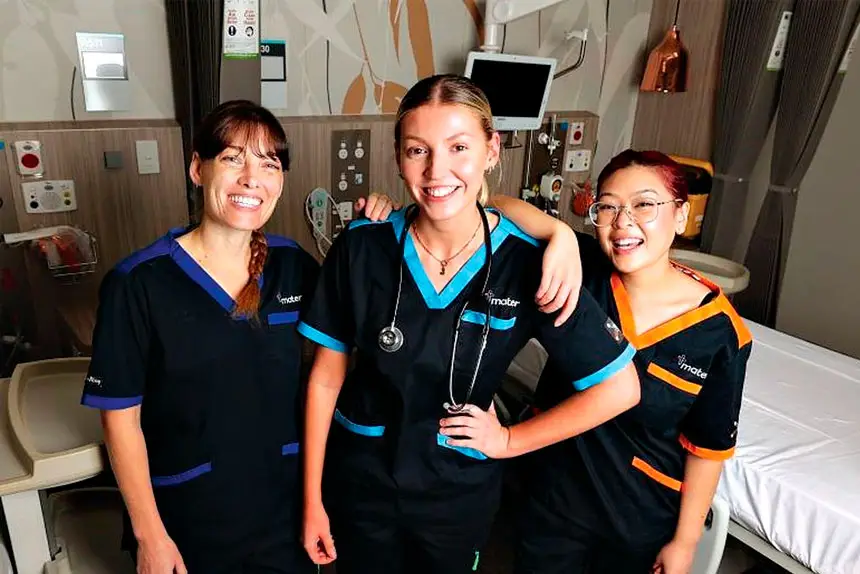 With the new Mater hospital at Springfield, the nursing industry is going to boom.