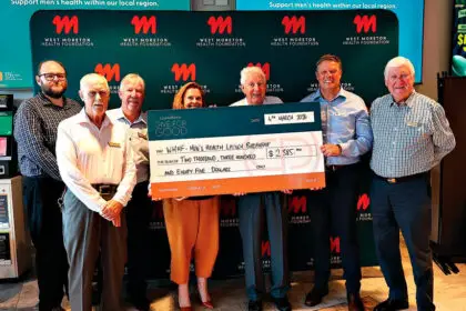 GREAT RESULT: The launch breakfast raised $2385 to support ongoing work.