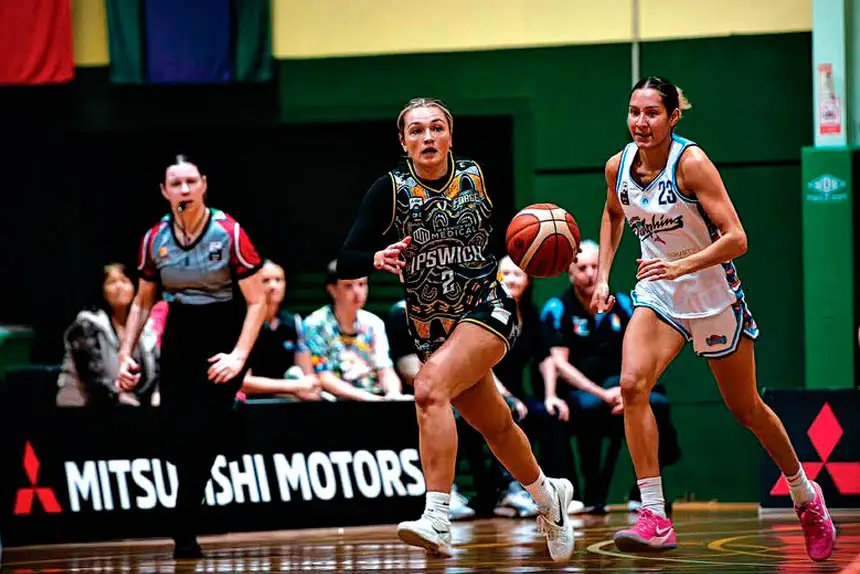 DRIVING FORCE: Olivia West aims to lead by example as the Ipswich Lady Force target the playoffs.