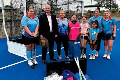 Shane Neumann MP is proud to back junior sport.