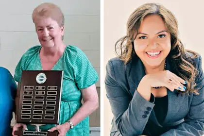 (Left) Cheryl Lukritz, (Right) Shubi Chatterjee