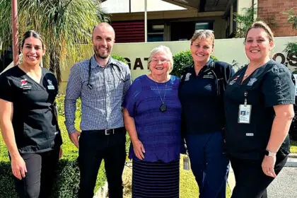 ALWAYS READY: The West Moreton Health team provides a wide spectrum of care in the region.