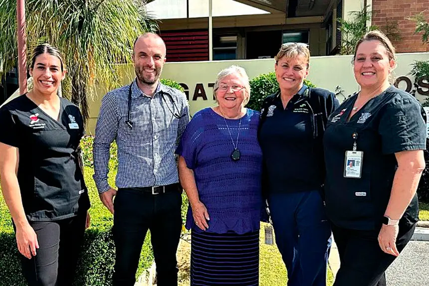 ALWAYS READY: The West Moreton Health team provides a wide spectrum of care in the region.