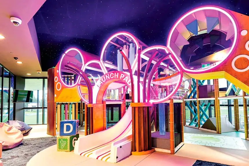 The Kids Room is designed for play and adventure.