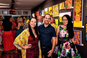 Creative Hearts Co Founders Marie Ferguson, Sean Ferguson and Hue Kedge.