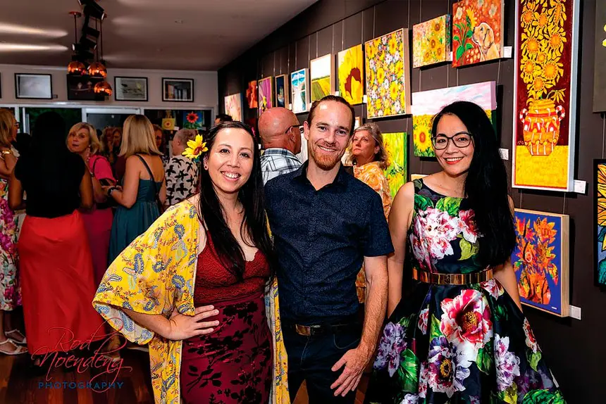 Creative Hearts Co Founders Marie Ferguson, Sean Ferguson and Hue Kedge.