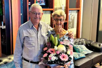 TALES TO TELL: Neville and Betty Bork have witnessed significant changes during their life together in Dinmore.