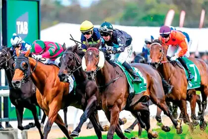 TOP RESULT: Flash Aah stormed home to win the 2025 edition of the Ipswich Cup.