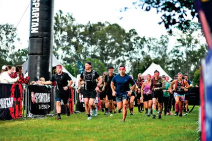 TOUGH CROWD: Competitors will scramble, crawl, and leap through obstacles as they aim to prove who is toughest.