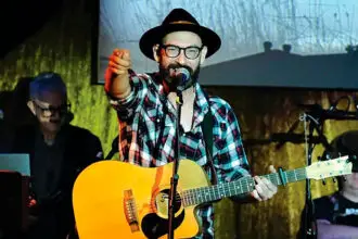 EXCITING TIMES: Damien J Johnson says Ipswich has become fertile ground for new songwriters.