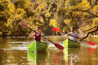 Families can enjoy waterway-themed adventures.