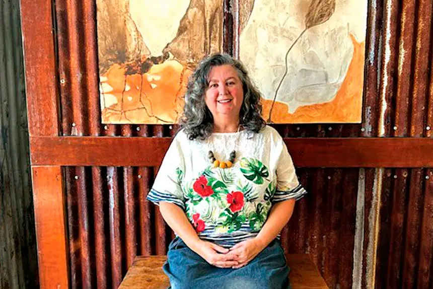 FILLING GAP: Alisha Wilson is backing emerging artists.