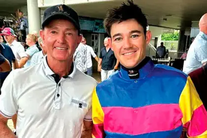 Father and son duo Jamie and Jake Bayliss.
