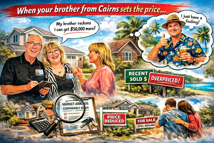 OH BROTHER: Everyone has an opinion on what your home is worth – but not all opinions are created equal.