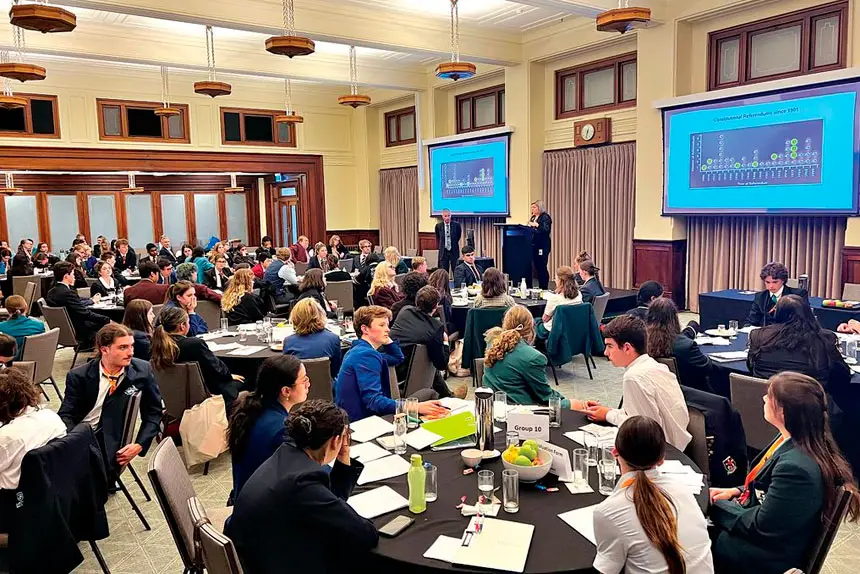 The convention provided a unique learning experience.