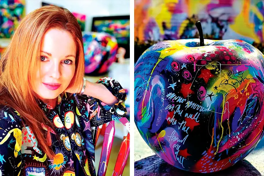 LUCKY STARR: Starr says she is blessed to work with talented people.