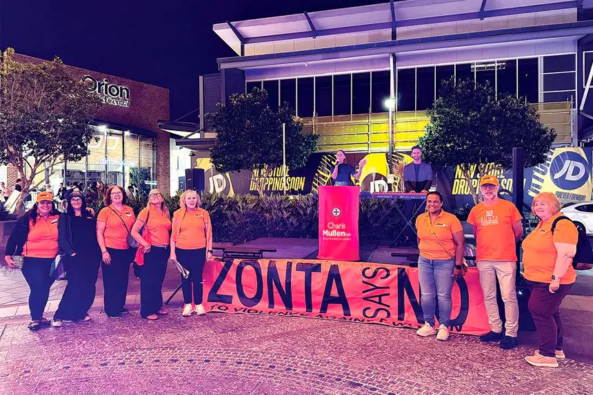 IMPORTANT ROLE: Zonta says it is vital to maintain active conversation around domestic and family violence.