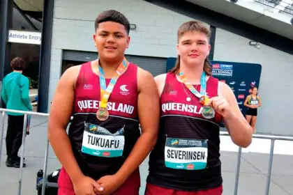 GOLDEN GLOW: Jonte Tukuafu and Hudson Severinsen were both among the winners.
