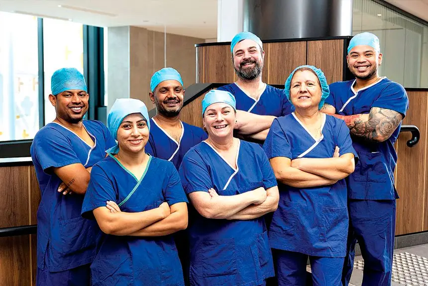 Mater Hospital Springfield staff have received high praise.