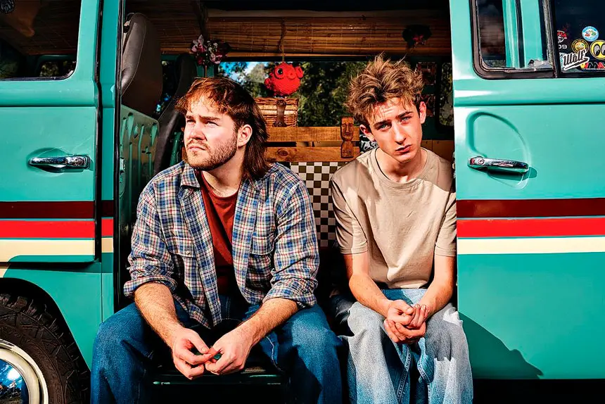 AMAZING: Angus Freer and Lincoln Kay. PHOTO: Kenn Wylchi