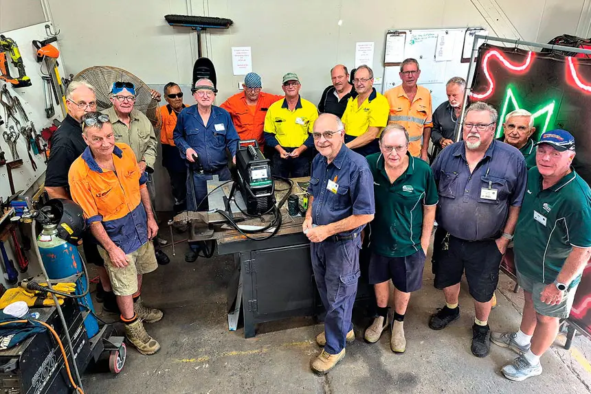 Ipswich Men’s Shed – where skills and friendship are shared.
