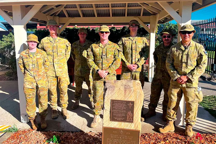 The Legacy House project has been rewarding for soldiers.