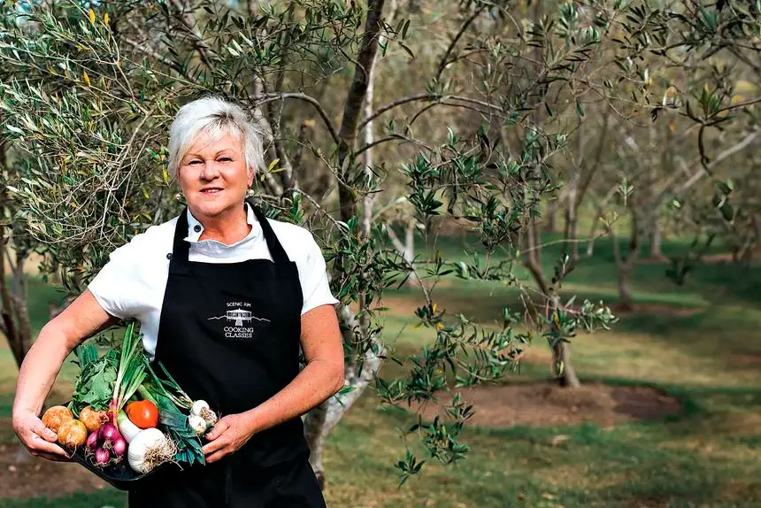 GOOD FOOD: First-year Regional Ambassador Caz Osborne.